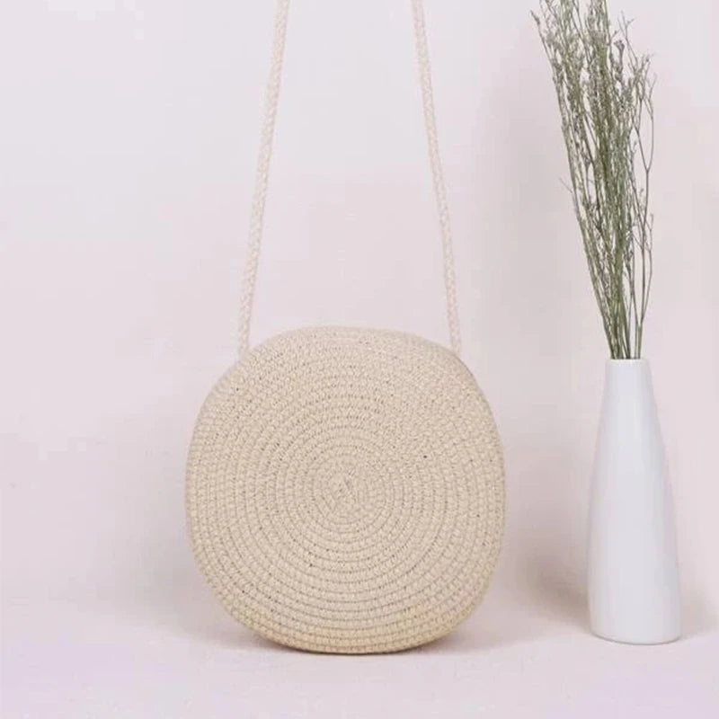 Minimalist Straw Bag