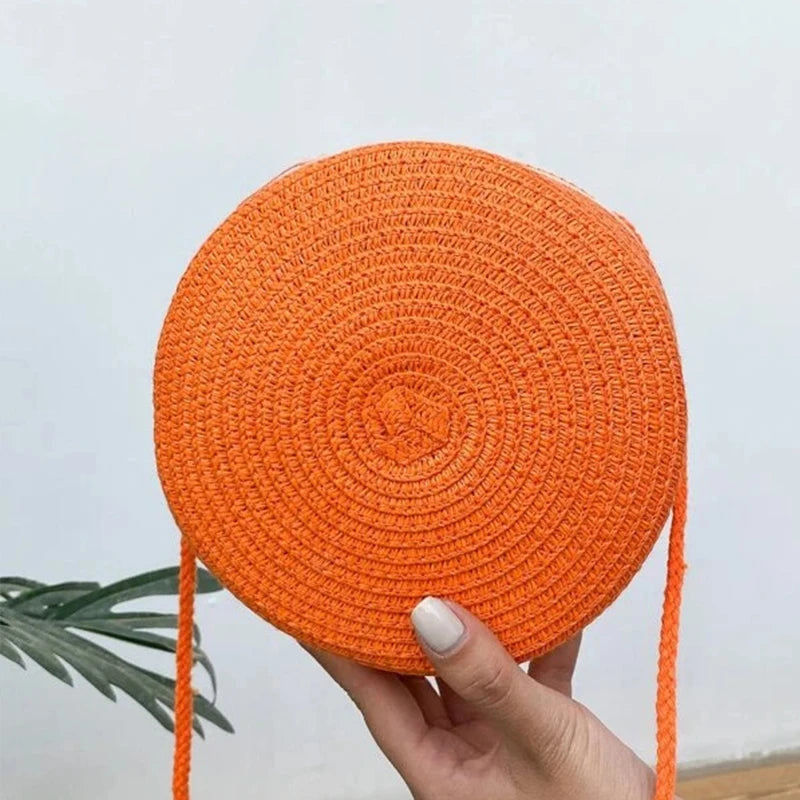 Minimalist Straw Bag