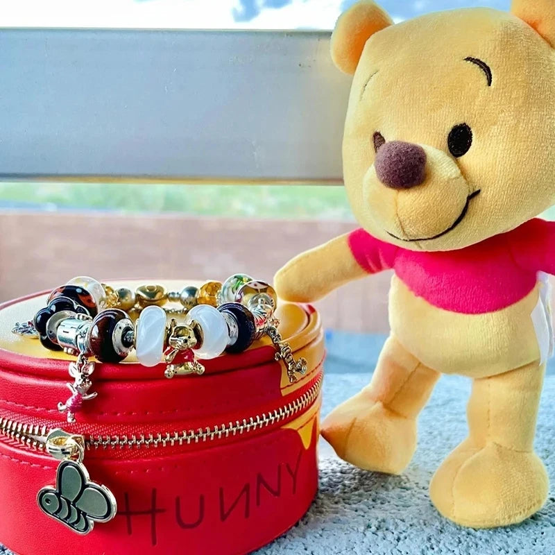 Disney Winnie the Pooh Tigger Charms 100% S925 Beads Fit Pandora Bracelet Sterling Silver DIY Jewelry Kids Women Birthday Gifts