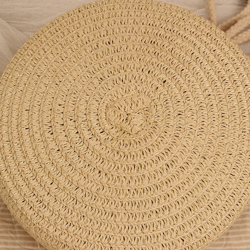 Minimalist Straw Bag