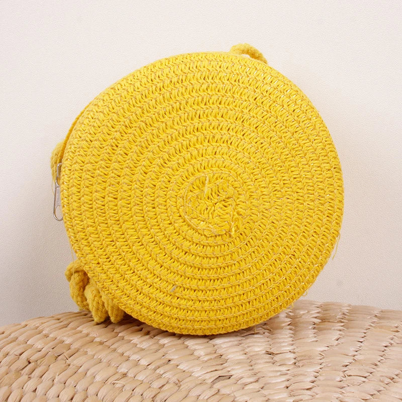 Minimalist Straw Bag